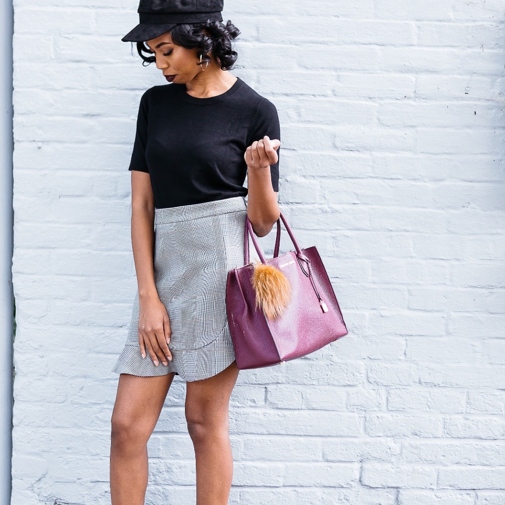 Plaid skirt